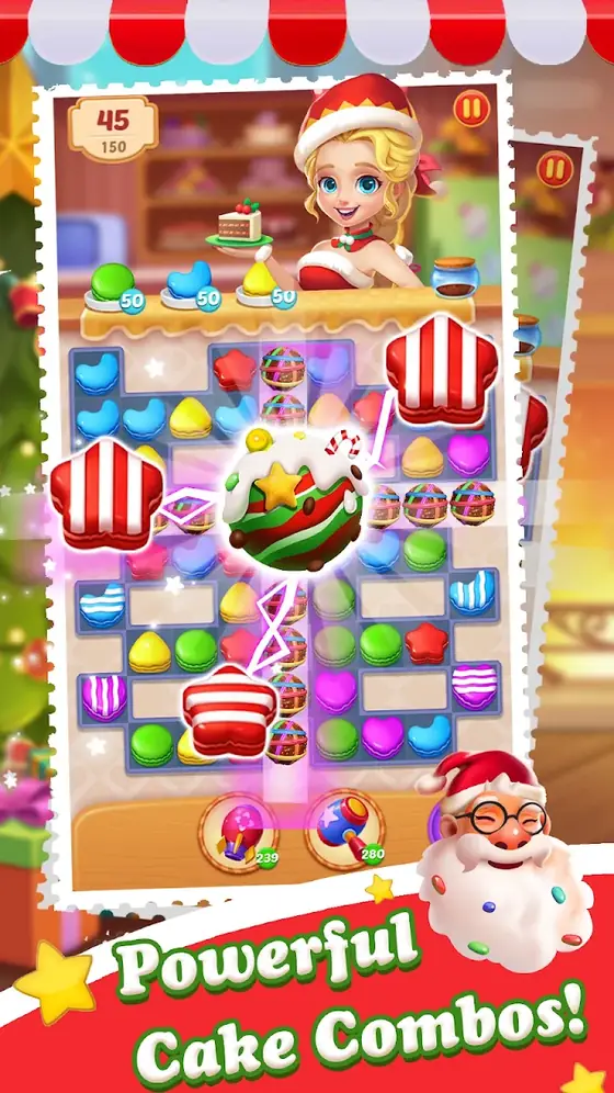 Cake Jam Drop gameplay screen one