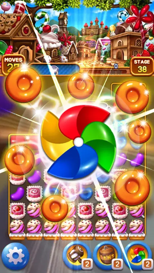 Sweet Cookies Kingdom_Match 3 gameplay screen two